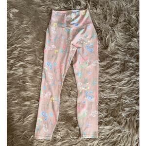 New Fabletics Ultra High-Waisted Pureluxe 7/8 Legging Floral size M